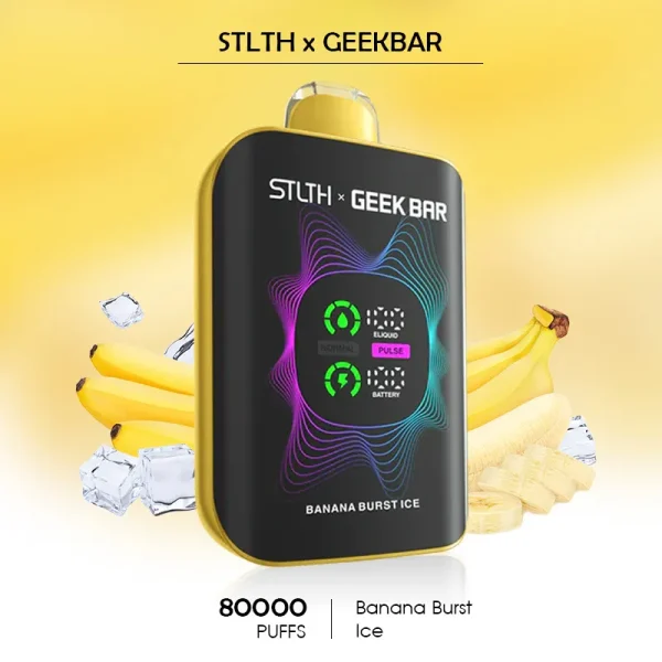 Banana Burst Ice Vapes from CAVAPES Vape Shop