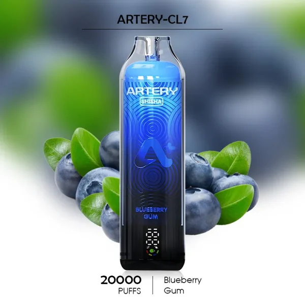 Blueberry Gum Artery Cl7 Vapes