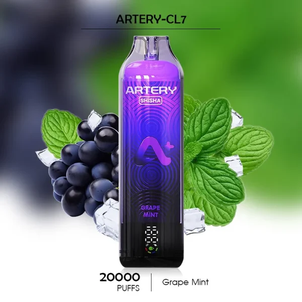 Grape Mint Artery CL7 Vapes