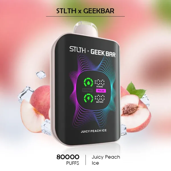 Juicy Peach Ice vape from vape shop Canada