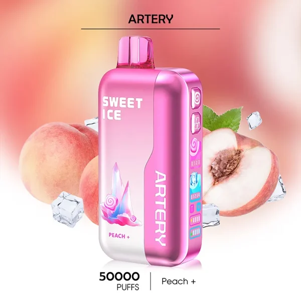 Peach + Artery Cl6 vapes