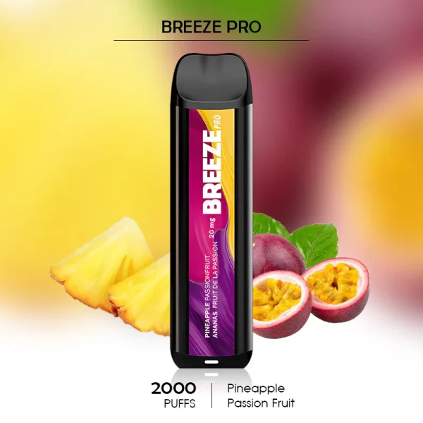 Pineapple Passion Fruit Breeze Pro Vapes