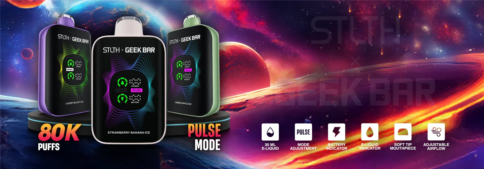 STLTH x GEEK BAR Vapes