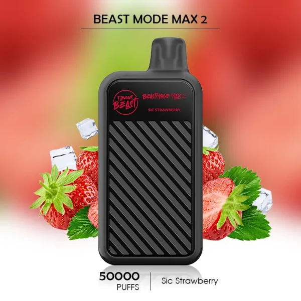 Sic Strawberry Flavour Beast Vapes