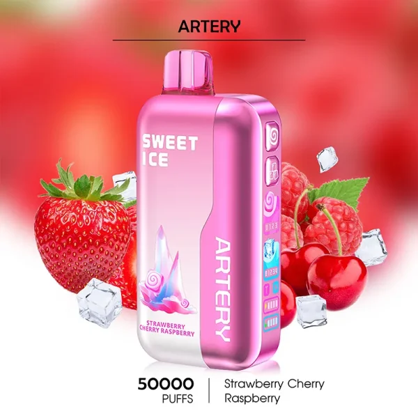 Strawberry Cherry Raspberry Artery CL6 Vapes