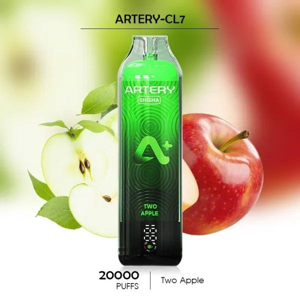 Two Apple Artery CL7 Vapes
