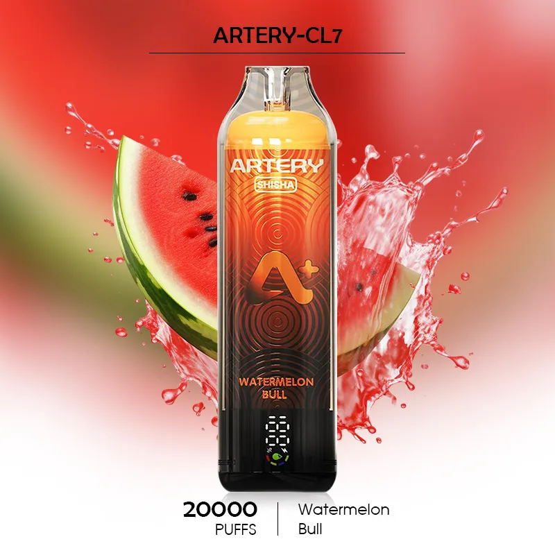 Watermelon Bull Artery CL7 Vapes Watermelon Bull Artery CL7 Vapes